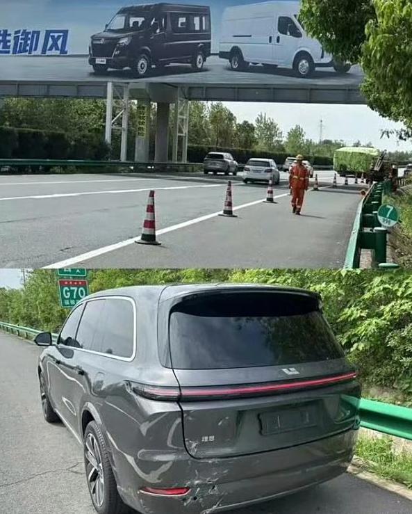 理想L9系統誤判急剎,導致高速追尾,車主該不該負全責?