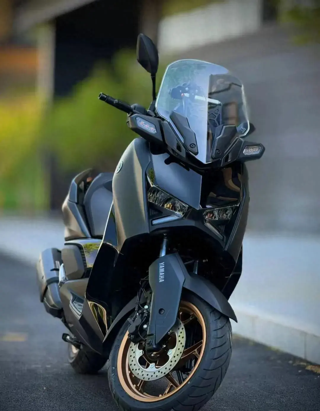 長城摩托車只是陪襯,新一代雅馬哈XMAX300實車曝光!