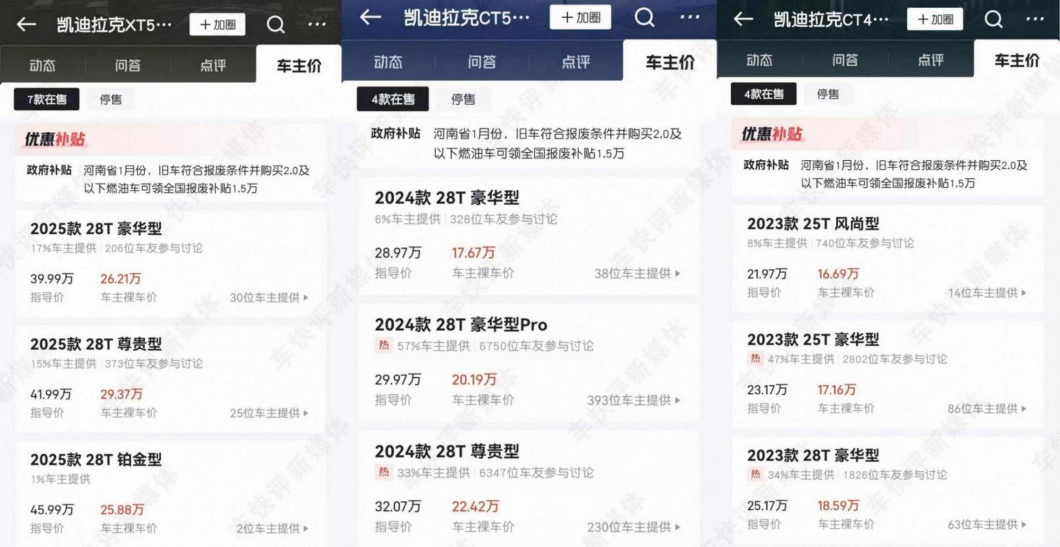 “三連降”和“六連漲”,哪個才是真實的凱迪拉克?