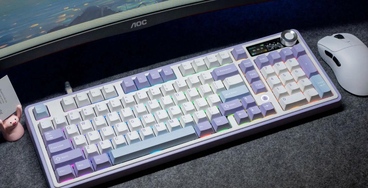 哪款鍵盤更好用?英菲克K87、黑爵AK980兩款熱門機械鍵盤測評