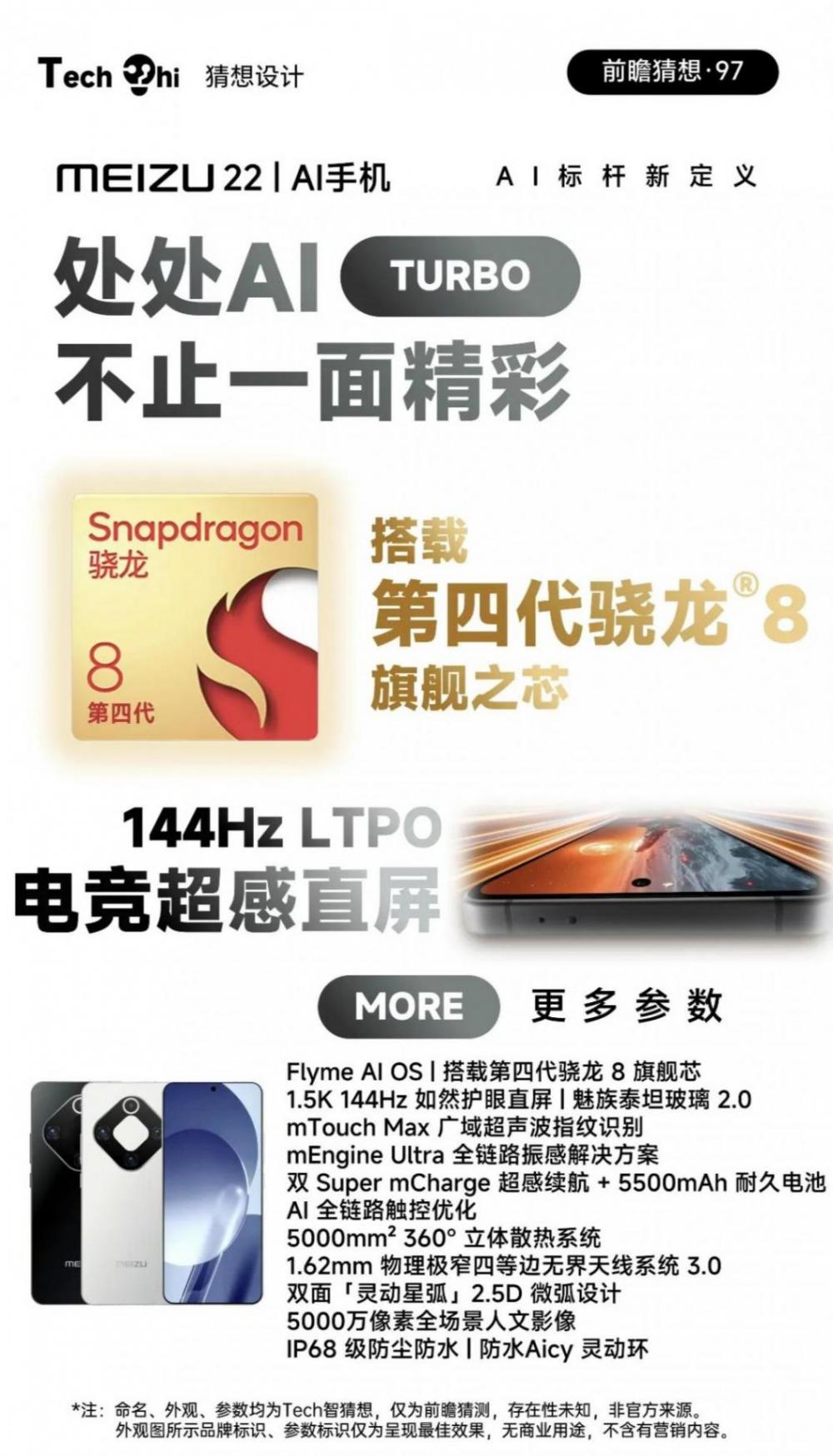魅族 22 AI 手機(jī):科技美學(xué)與強(qiáng)勁性能的全新融合