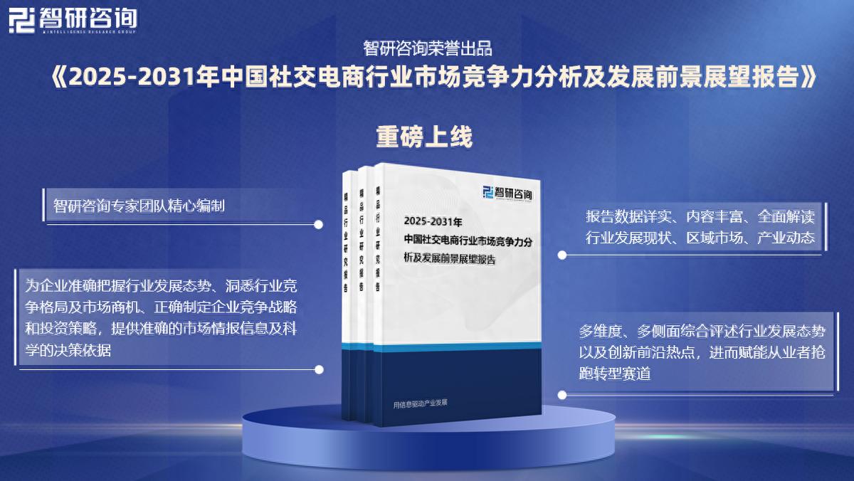 2025版中國社交電商行業市場概況分析及投資前景分析報告