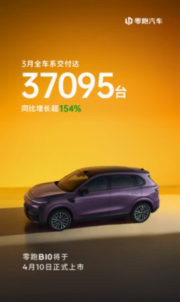 零跑B10正式上市，即將登陸全球20國，售價9.98萬-12.98萬