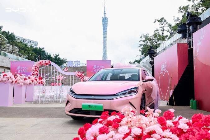 承包“小蠻腰”,買車送婚禮!秦L EV車主太幸福了