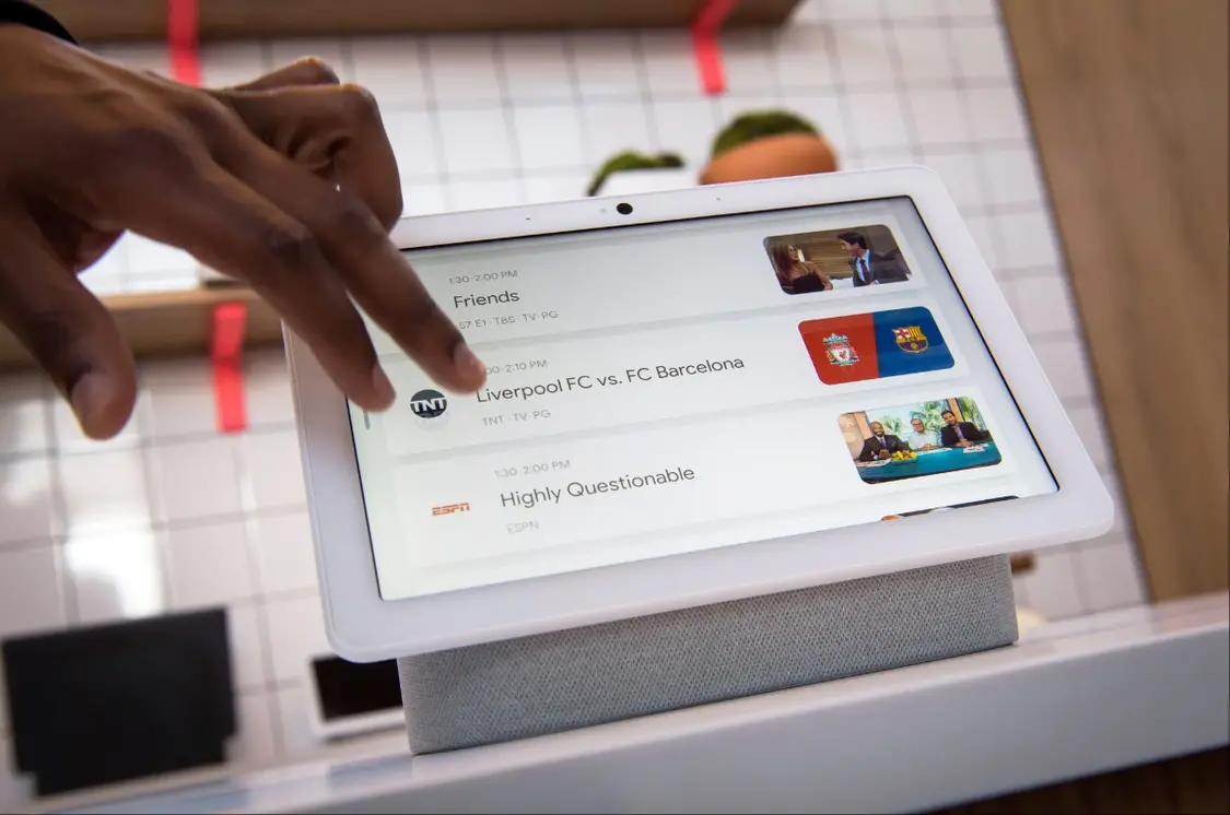 谷歌的智能顯示屏產品